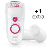 GETIT.QA- Qatar’s Best Online Shopping Website offers BRAUN SILK EPILATOR SE5329 + FACE BRUSH at the lowest price in Qatar. Free Shipping & COD Available!