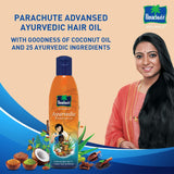 GETIT.QA- Qatar’s Best Online Shopping Website offers PARACHUTE ADVANSED AYURVEDIC HAIR OIL 190 ML at the lowest price in Qatar. Free Shipping & COD Available!