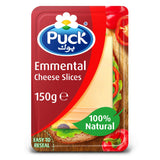 GETIT.QA- Qatar’s Best Online Shopping Website offers PUCK EMMENTAL NATURAL CHEESE SLICES 150 G at the lowest price in Qatar. Free Shipping & COD Available!