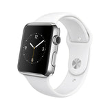 GETIT.QA- Qatar’s Best Online Shopping Website offers APPLE WATCH SPORT MJ3V2 42MM STAINLESS STEEL CASE WHITE SPORT BAND at the lowest price in Qatar. Free Shipping & COD Available!