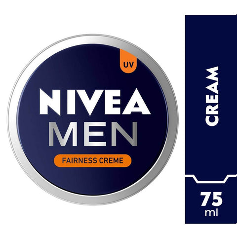 GETIT.QA- Qatar’s Best Online Shopping Website offers NIVEA MEN FACE BODY & HANDS CREAM FAIRNESS CREME TIN 75 ML at the lowest price in Qatar. Free Shipping & COD Available!