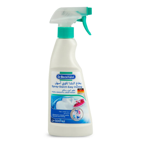 GETIT.QA- Qatar’s Best Online Shopping Website offers DR. BECKMANN SPRAY STARCH EASY IRONING 500 ML
 at the lowest price in Qatar. Free Shipping & COD Available!