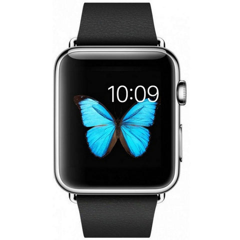 GETIT.QA- Qatar’s Best Online Shopping Website offers APPLE WATCH MJ312 38MM WITH BLACK CLASSIC BUCKLE at the lowest price in Qatar. Free Shipping & COD Available!