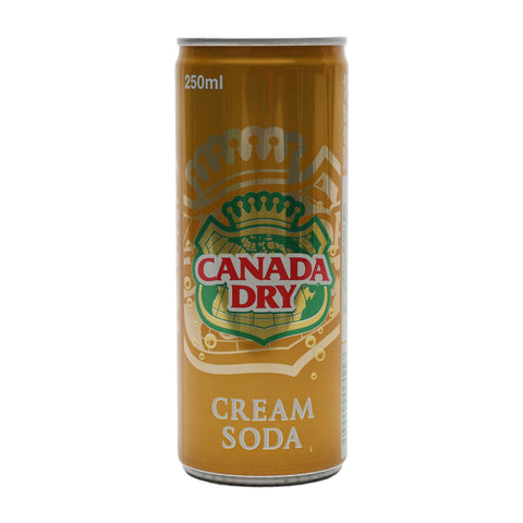 Canada Dry Cream Soda Can 250 ml
