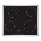 GETIT.QA- Qatar’s Best Online Shopping Website offers BOSCH CERAMIC BURNERS ELECTRIC HOB PKF645K17Q 60CM at the lowest price in Qatar. Free Shipping & COD Available!