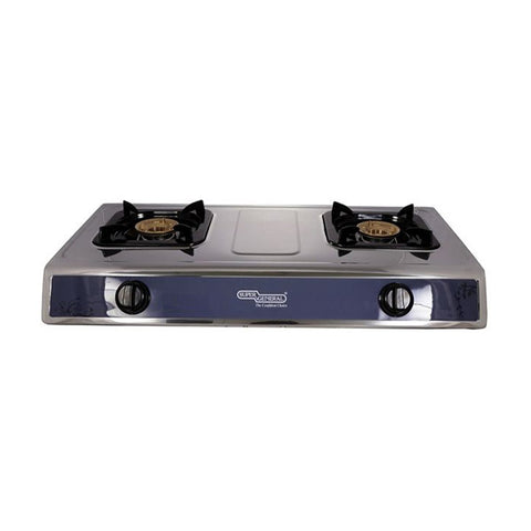 GETIT.QA- Qatar’s Best Online Shopping Website offers SUPER GENERAL TABLE TOP GAS COOKER SGB2051SS 2BURNER at the lowest price in Qatar. Free Shipping & COD Available!