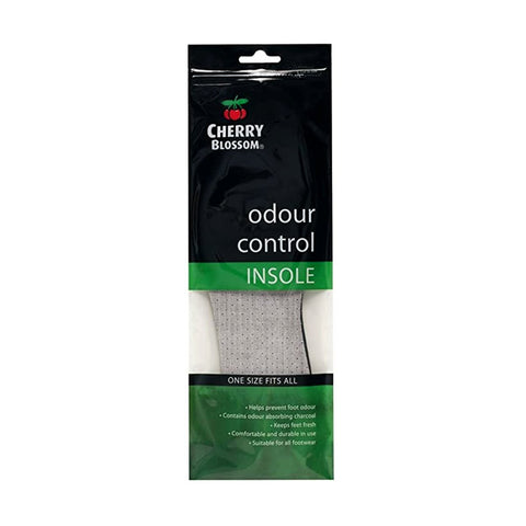 GETIT.QA- Qatar’s Best Online Shopping Website offers CHERRY BLOSSOM ODOUR CONTROL INSOLE ONE SIZE FITS ALL 1PC at the lowest price in Qatar. Free Shipping & COD Available!