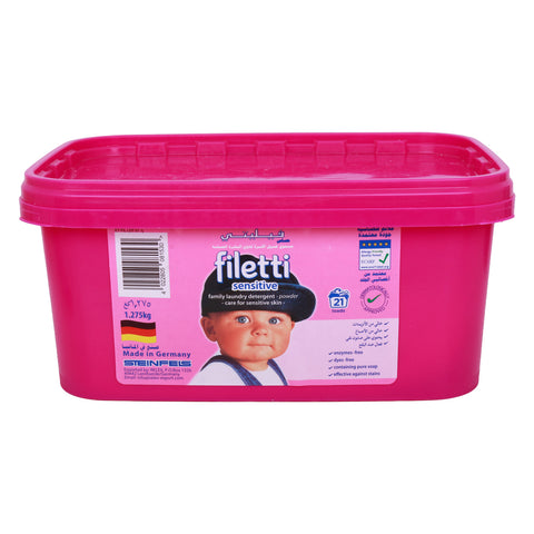GETIT.QA- Qatar’s Best Online Shopping Website offers FILETTE BABY LIQUID LAUNDRY POWDER 1.275KG at the lowest price in Qatar. Free Shipping & COD Available!