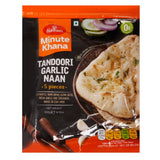 GETIT.QA- Qatar’s Best Online Shopping Website offers HALDIRAM'S MINUTE KHANA TANDOORI GARLIC NAAN 5 PCS 400 G at the lowest price in Qatar. Free Shipping & COD Available!