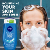 GETIT.QA- Qatar’s Best Online Shopping Website offers NIVEA PURE FRESH SHOWER GEL 250 ML at the lowest price in Qatar. Free Shipping & COD Available!