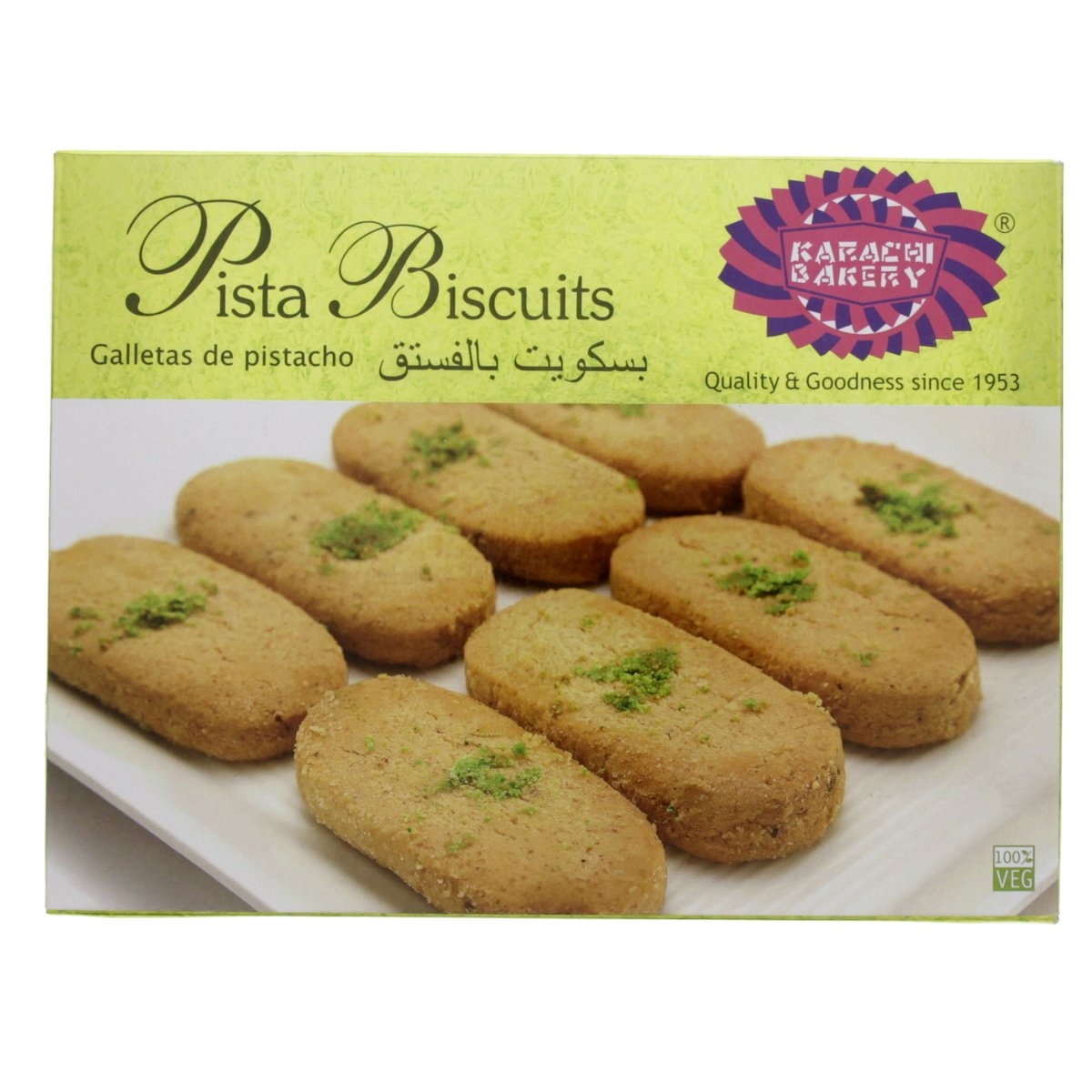 Biscuits In Qatar GETIT.QA | KARACHI BAKERY PISTA BISCUITS 400 G | COD available