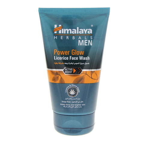 GETIT.QA- Qatar’s Best Online Shopping Website offers HIMALAYA POWER GLOW LICORICE FACE WASH MEN-- 100 ML at the lowest price in Qatar. Free Shipping & COD Available!