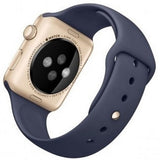 GETIT.QA- Qatar’s Best Online Shopping Website offers APPLE WATCH SPORT MLC72 42MM GOLD ALUMINUM CASE WITH MIDNIGHT BLUE SPORT BAND at the lowest price in Qatar. Free Shipping & COD Available!