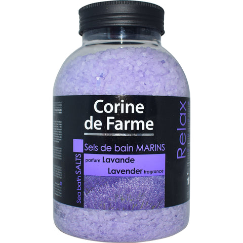 GETIT.QA- Qatar’s Best Online Shopping Website offers CORINE DE FARME BATH SEA SALT LAVENDER 1.3 KG at the lowest price in Qatar. Free Shipping & COD Available!