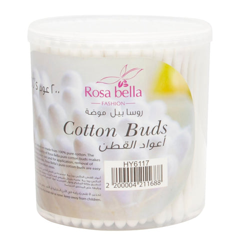 GETIT.QA- Qatar’s Best Online Shopping Website offers ROSA BELLA COTTON BUDS 200 PCS at the lowest price in Qatar. Free Shipping & COD Available!