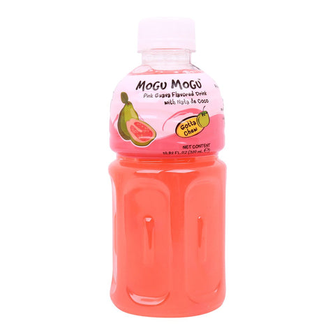 GETIT.QA- Qatar’s Best Online Shopping Website offers MOGU MOGU PINK GUAVA FLAVORED DRINK 320ML at the lowest price in Qatar. Free Shipping & COD Available!