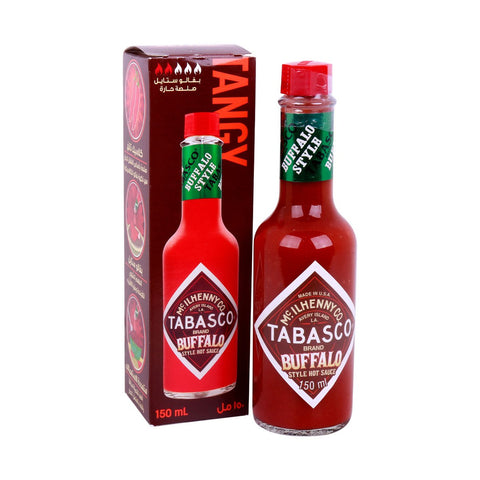 GETIT.QA- Qatar’s Best Online Shopping Website offers TABASCO BUFFLO HOT SOUCE 148ML at the lowest price in Qatar. Free Shipping & COD Available!