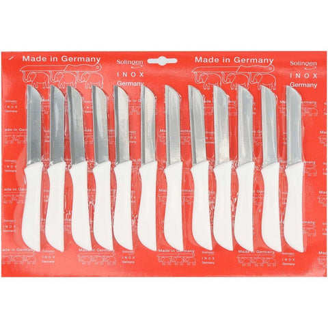 GETIT.QA- Qatar’s Best Online Shopping Website offers SOLINGEN PARING KNIFE SET 12PCS 133504 at the lowest price in Qatar. Free Shipping & COD Available!