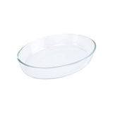 GETIT.QA- Qatar’s Best Online Shopping Website offers CHEFLINE HSAP16L BOROSILICATE GLASS OVAL BAKING DISH-- 1.6 LITRE-- TRANSPARENT at the lowest price in Qatar. Free Shipping & COD Available!