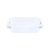 GETIT.QA- Qatar’s Best Online Shopping Website offers CHEFLINE HSAP18L BOROSILICATE GLASS OVAL BAKING DISH-- 0.7 LITRE-- TRANSPARENT at the lowest price in Qatar. Free Shipping & COD Available!