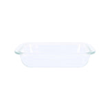 GETIT.QA- Qatar’s Best Online Shopping Website offers CHEFLINE HSAP18L BOROSILICATE GLASS OVAL BAKING DISH-- 0.7 LITRE-- TRANSPARENT at the lowest price in Qatar. Free Shipping & COD Available!