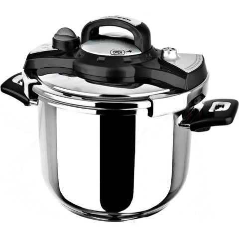 GETIT.QA- Qatar’s Best Online Shopping Website offers SOFRAM STAINLESS STEEL PRESSURE COOKER 8LTR ASSORTED COLORS at the lowest price in Qatar. Free Shipping & COD Available!