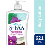 GETIT.QA- Qatar’s Best Online Shopping Website offers ST.IVES SOFTENING COCONUT & ORCHID BODY LOTION 621 ML at the lowest price in Qatar. Free Shipping & COD Available!