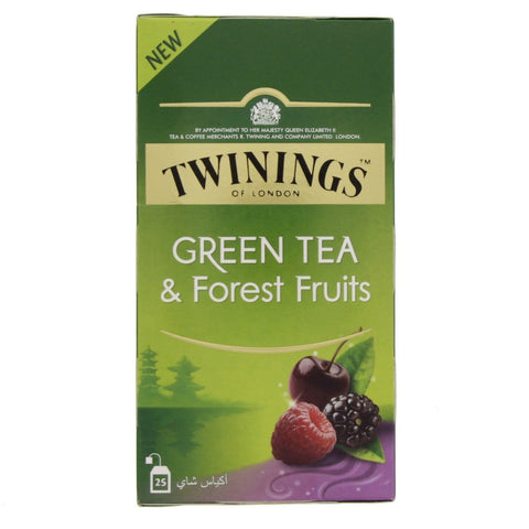 GETIT.QA- Qatar’s Best Online Shopping Website offers TWINING'S GREEN TEA AND FOREST FRUITS 25 TEABAGS at the lowest price in Qatar. Free Shipping & COD Available!
