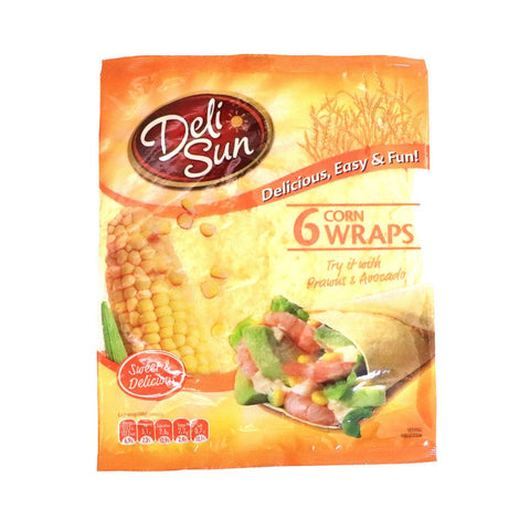 GETIT.QA- Qatar’s Best Online Shopping Website offers DELI SUN CORN WRAPS 6 PCS 360 G at the lowest price in Qatar. Free Shipping & COD Available!