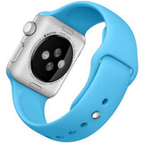 GETIT.QA- Qatar’s Best Online Shopping Website offers APPLE WATCH SPORT MLCG2 38MM SILVER ALUMINUM CASE WITH BLUE SPORT BAND at the lowest price in Qatar. Free Shipping & COD Available!