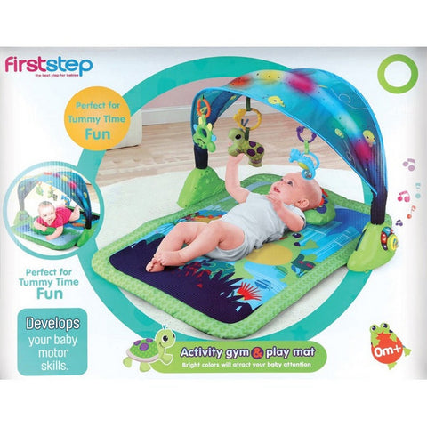 GETIT.QA- Qatar’s Best Online Shopping Website offers FIRST STEP BABY PLAY MAT WITH MUSIC FC009A at the lowest price in Qatar. Free Shipping & COD Available!