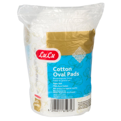 GETIT.QA- Qatar’s Best Online Shopping Website offers LULU COTTON OVAL PADS 40 PCS at the lowest price in Qatar. Free Shipping & COD Available!