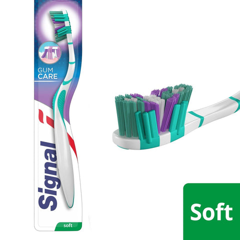 GETIT.QA- Qatar’s Best Online Shopping Website offers SIGNAL TOOTHBRUSH GUM CARE SOFT 1 PC ASSORTED COLOR at the lowest price in Qatar. Free Shipping & COD Available!