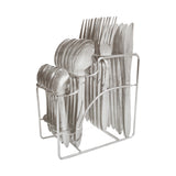GETIT.QA- Qatar’s Best Online Shopping Website offers CHEFLINE STAINLESS STEEL CUTLERY + STAND JCNHK196 24PCS at the lowest price in Qatar. Free Shipping & COD Available!