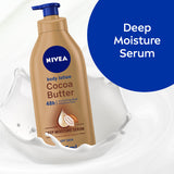 GETIT.QA- Qatar’s Best Online Shopping Website offers NIVEA BODY LOTION COCOA BUTTER VITAMIN E DRY SKIN 625 ML at the lowest price in Qatar. Free Shipping & COD Available!