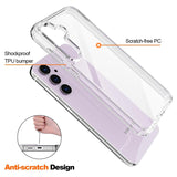 GETIT.QA- Qatar’s Best Online Shopping Website offers TRANDS GALAXY S24 CRYSTAL&NBSP;CLEAR TRANSPARENT BACK CASE, TR-CC2434 at the lowest price in Qatar. Free Shipping & COD Available!