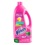 GETIT.QA- Qatar’s Best Online Shopping Website offers VANISH FABRIC STAIN REMOVER COLOUR SAFE PINK 1 LITRE
 at the lowest price in Qatar. Free Shipping & COD Available!