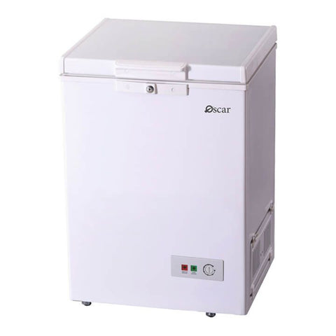 GETIT.QA- Qatar’s Best Online Shopping Website offers OSCAR CHEST FREEZER, 100 L, WHITE, OCF130 at the lowest price in Qatar. Free Shipping & COD Available!