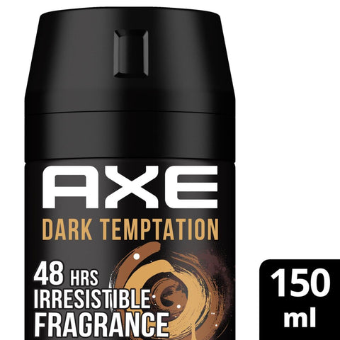 GETIT.QA- Qatar’s Best Online Shopping Website offers AXE DARK TEMPTATION 48H BODY SPRAY DEODORANT 150 ML at the lowest price in Qatar. Free Shipping & COD Available!