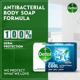 GETIT.QA- Qatar’s Best Online Shopping Website offers DETTOL COOL ANTI-BACTERIAL SOAP VALUE PACK 4 X 165 G at the lowest price in Qatar. Free Shipping & COD Available!