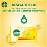 GETIT.QA- Qatar’s Best Online Shopping Website offers DETTOL FRESH ANTIBACTERIAL WIPES 20 PCS at the lowest price in Qatar. Free Shipping & COD Available!