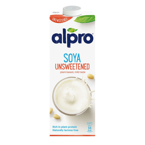 GETIT.QA- Qatar’s Best Online Shopping Website offers ALPRO UNSWEETENED SOYA MILK 1 LITRE
 at the lowest price in Qatar. Free Shipping & COD Available!