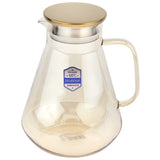 GETIT.QA- Qatar’s Best Online Shopping Website offers GREENAPPLE BOROSILICATE WATER JUG-- 1.9L-- AMBER-- 78HA at the lowest price in Qatar. Free Shipping & COD Available!