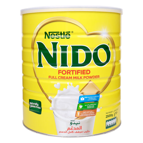 GETIT.QA- Qatar’s Best Online Shopping Website offers NESTLE NIDO FORTIFIED MILK POWDER 2.5 KG at the lowest price in Qatar. Free Shipping & COD Available!