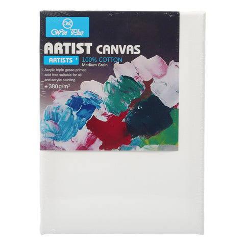 GETIT.QA- Qatar’s Best Online Shopping Website offers WIN PLUS CANVAS BOARD, 380G/㎡, YL206003, 18 X 24CM at the lowest price in Qatar. Free Shipping & COD Available!