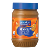 GETIT.QA- Qatar’s Best Online Shopping Website offers AMERICAN GARDEN CRUNCHY PEANUT BUTTER VEGAN & GLUTEN FREE 794 G at the lowest price in Qatar. Free Shipping & COD Available!