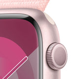 GETIT.QA- Qatar’s Best Online Shopping Website offers APPLE WATCH SERIES 9 GPS, PINK ALUMINIUM CASE WITH LIGHT PINK SPORT LOOP, 45 MM, MR9J3QA/A at the lowest price in Qatar. Free Shipping & COD Available!