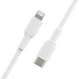 GETIT.QA- Qatar’s Best Online Shopping Website offers BELKIN LIGHTNING TO TYPE-C CABLE, 1M, WHITE, CAA003BT1MWH at the lowest price in Qatar. Free Shipping & COD Available!