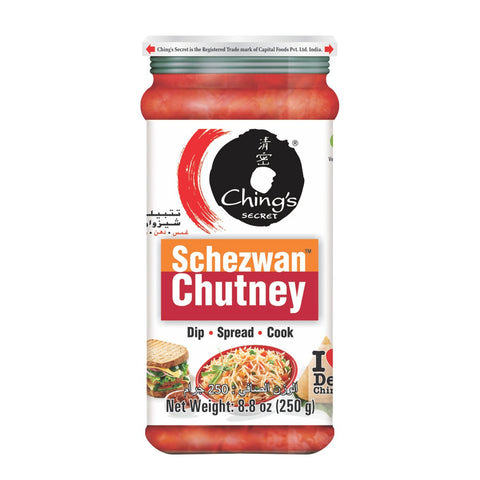 GETIT.QA- Qatar’s Best Online Shopping Website offers CHING'S SECRET SCHEZWAN CHUTNEY 250 G at the lowest price in Qatar. Free Shipping & COD Available!