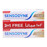 GETIT.QA- Qatar’s Best Online Shopping Website offers SENSODYNE MULTI CARE+ WHITENING TOOTHPASTE 50 ML 2+1 at the lowest price in Qatar. Free Shipping & COD Available!